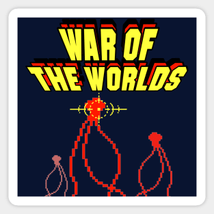 War of the Worlds INVADERS Sticker